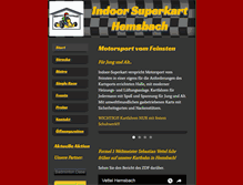 Tablet Screenshot of indoor-superkart.de